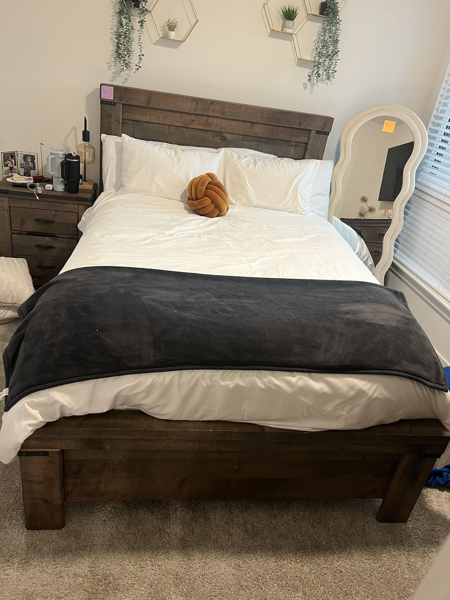 Wooden Queen Bed Frame
