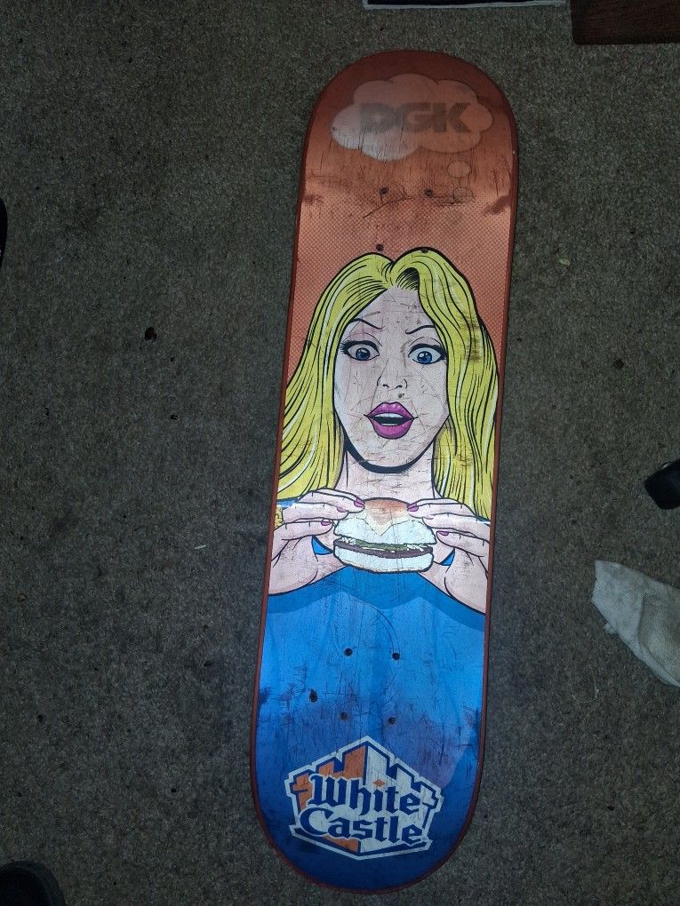 Skateboard 'White Castle'