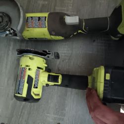 I Have 2 Ryobi Grinders  With Battery's Work Great Askind 50 Obo