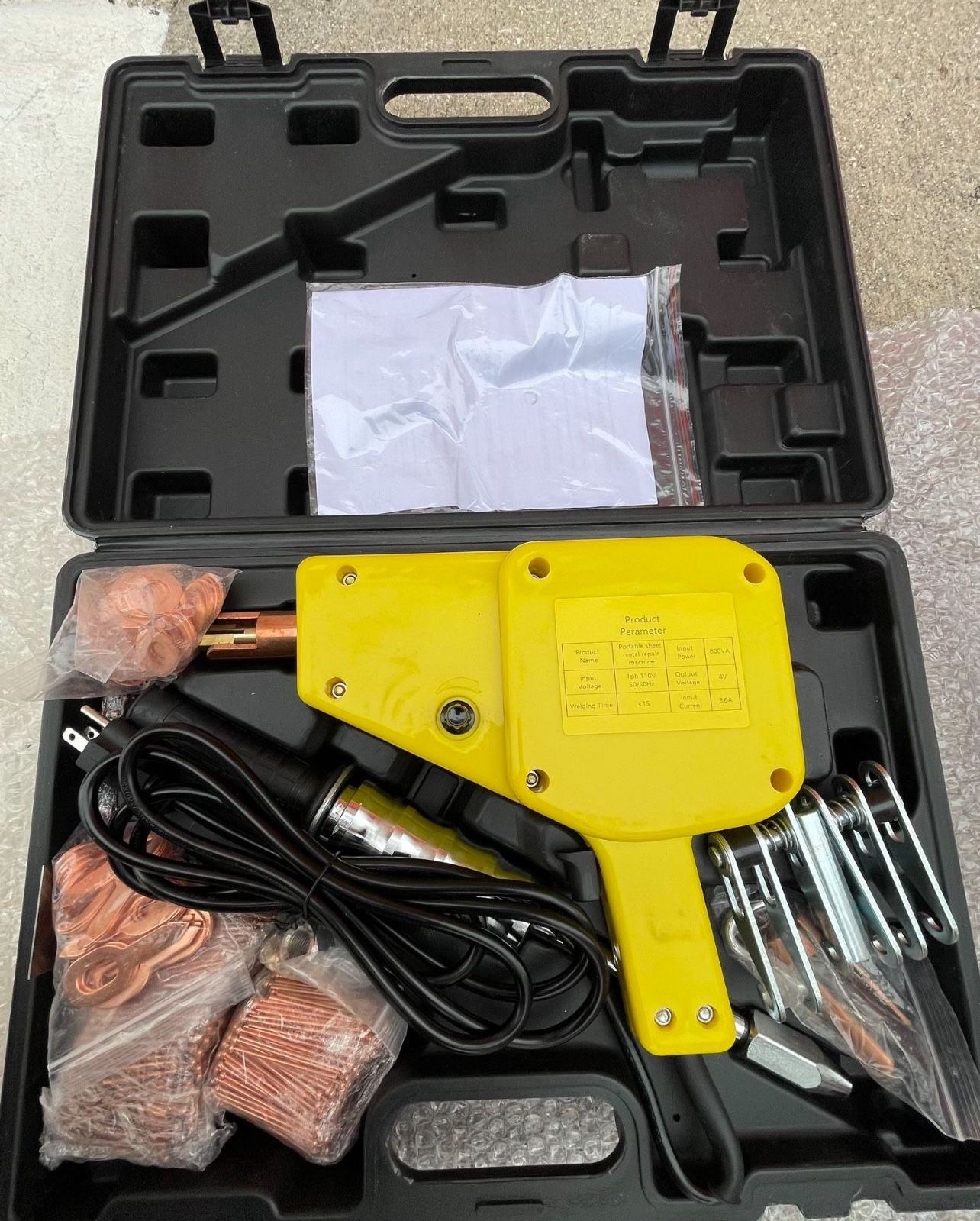 Stud welder repair kit, Dent repair, Stud puller Etc, NEW