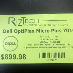 Dell OptiPlex Micro Plus 7010