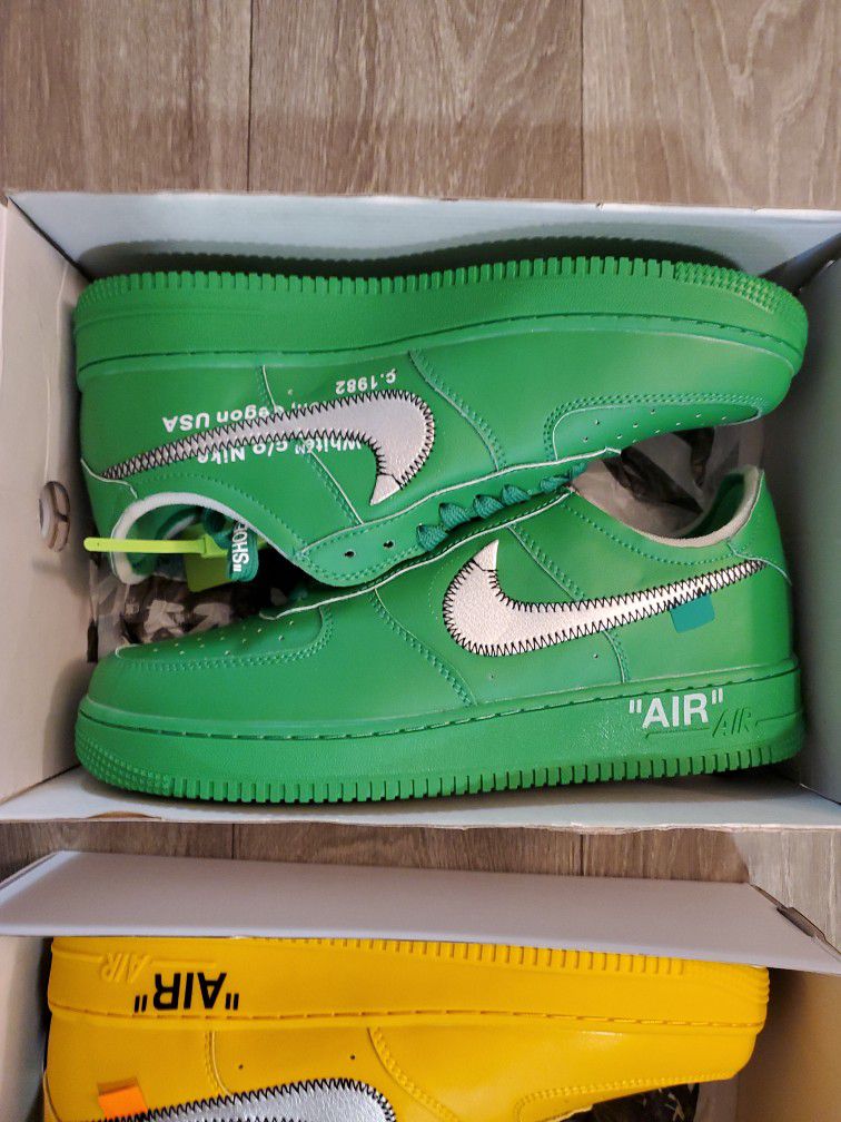 Nike Off White Airforce 1 Brooklyn Size 11 Brand New for Sale in Las Vegas,  NV - OfferUp