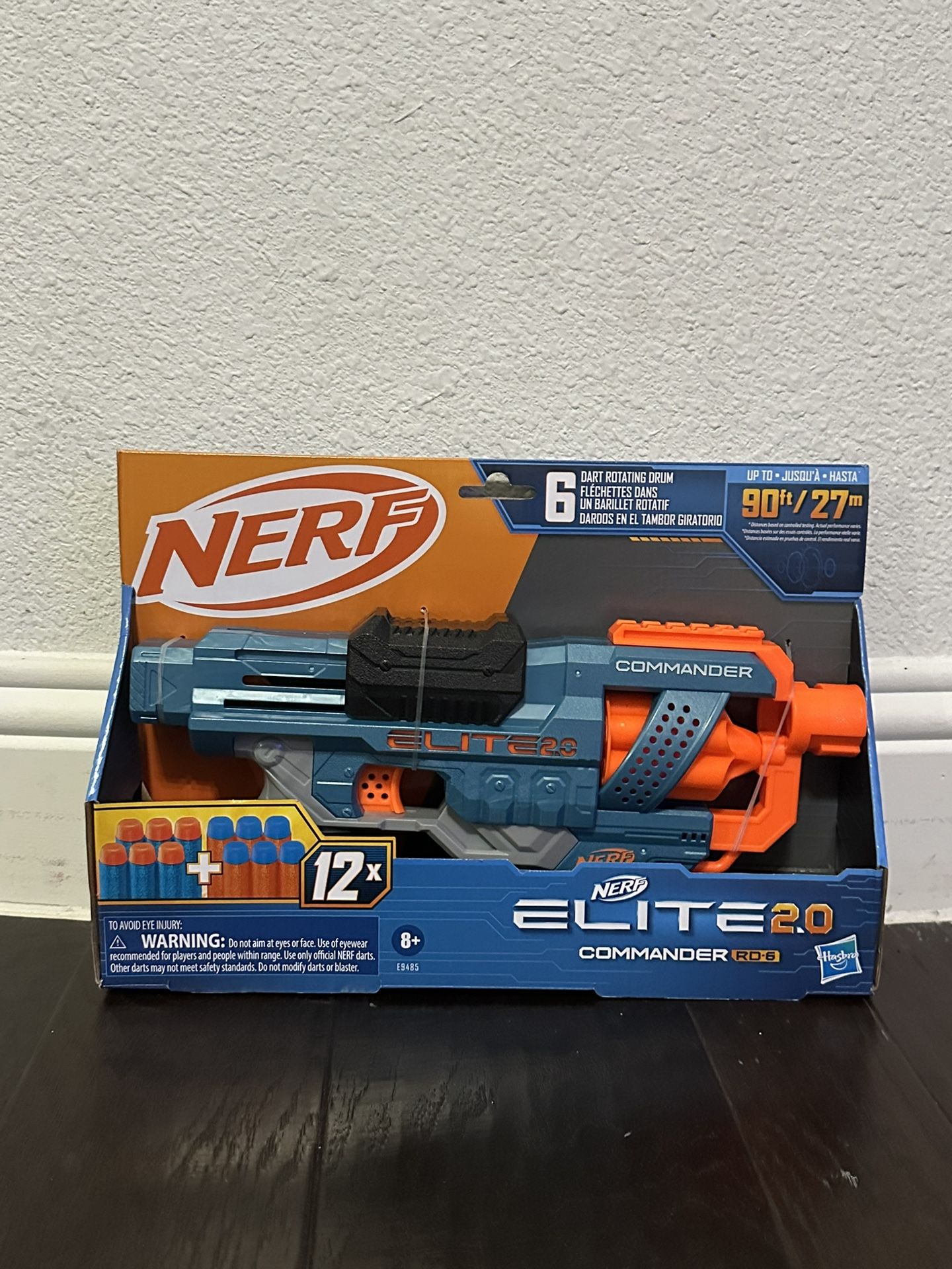 Nerf Elite 2.0 Commander RD-6 Brand New 