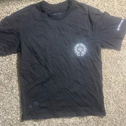 Black chrome heart shirt