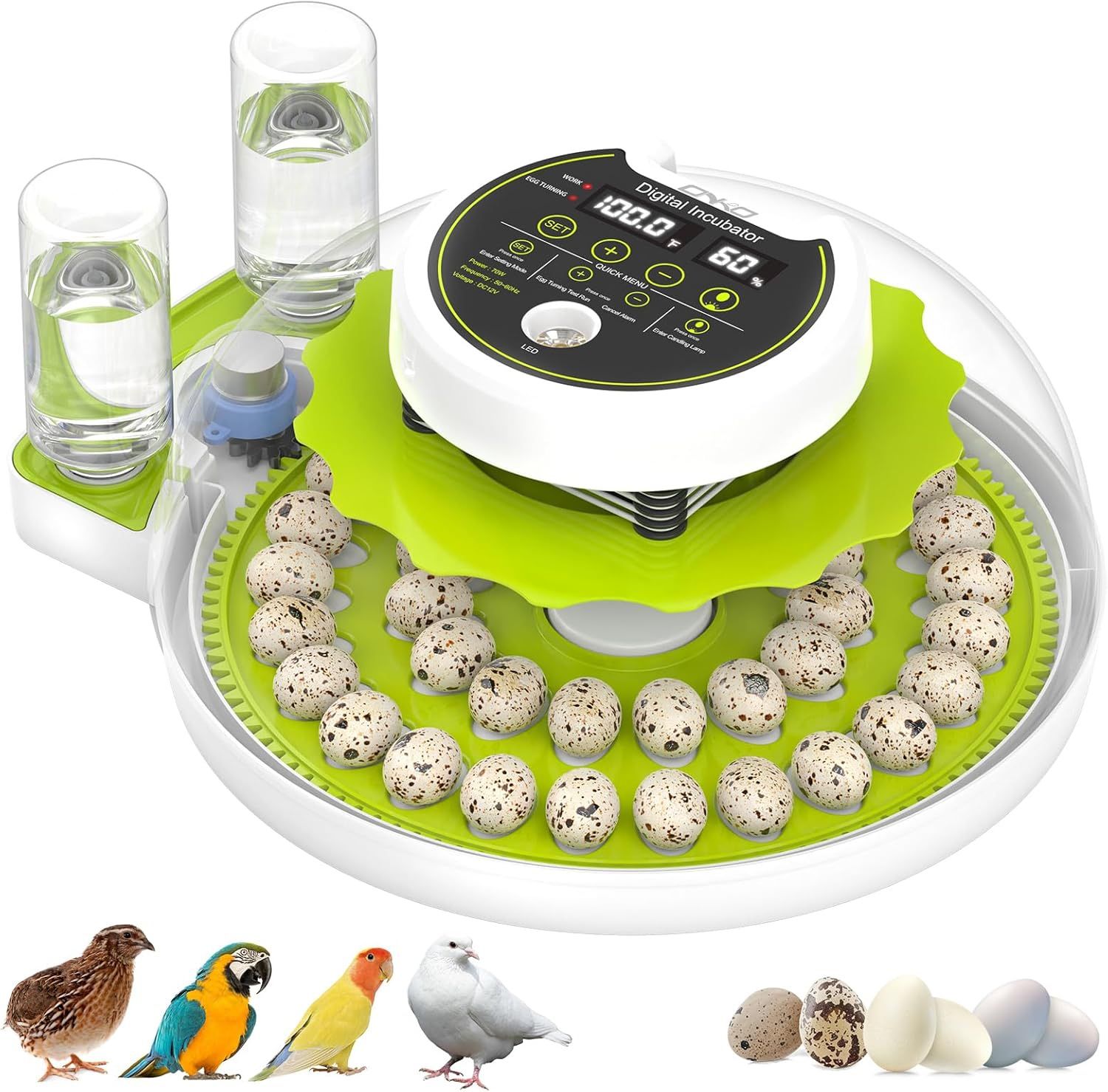 Egg Incubator for Hatching. It Was 89 for 35