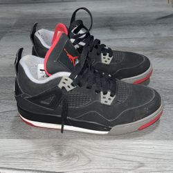 Jordan 4 Retro Black Cement 2012 GS Size 5Y