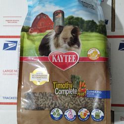 Timothy Complete Pet Guinea Pig Food 5 Pound Bag 