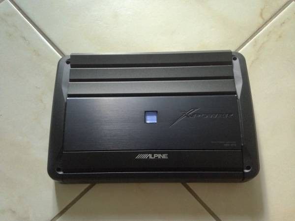 Alpine MRX-M110 Mono Subwoofer Amplifier 1,100 Watts