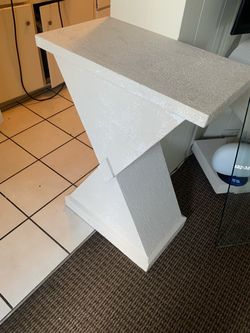 TV console ( glass on top )