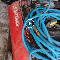 Sears craftsman 5 HP 25 gallon air compressor