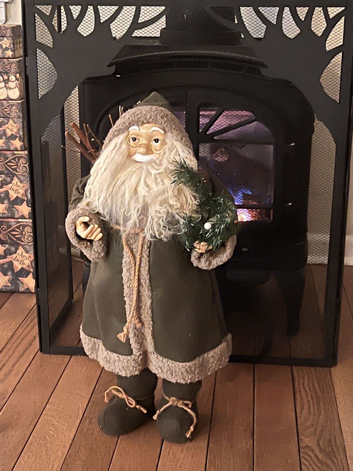 Vintage Christmas Santa 