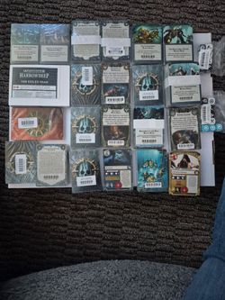 (O.B.O)!!  Warhammer Underworlds Card Decks and Dice