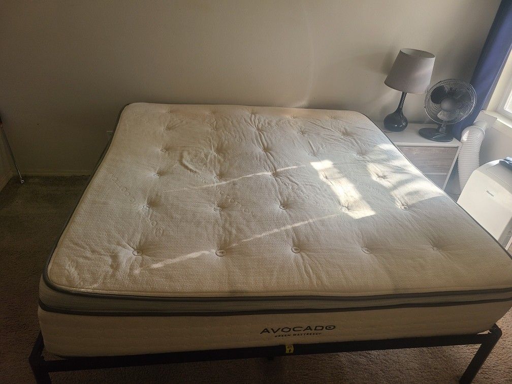 King Mattress w/Bed Frame