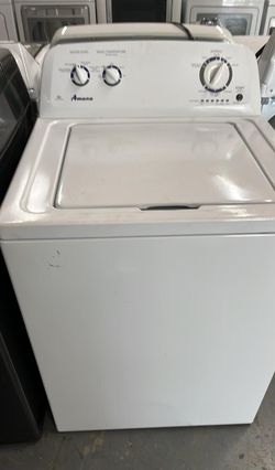 Amana Top Load Washer – HE, Deep Water, White