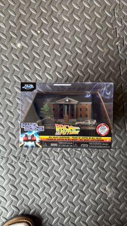 back to the future diecast nano scene