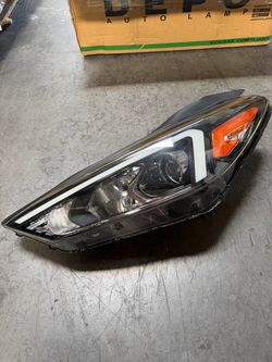 Headlight Left side Assembly Compatible with 2019-2021 Hyundai Tucson