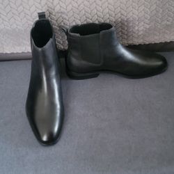 Mens Black Coach Boots Sz 13