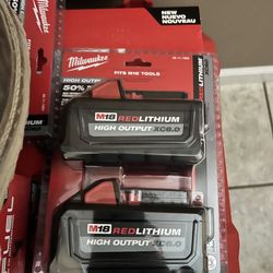 milwaukee battery 6.0