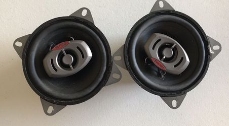 Boston Acoustic 4” speakers. Model s45.