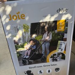 Joie  Single To Double Stroller "chive "