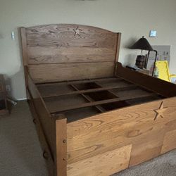 Wooden Bed Frame 