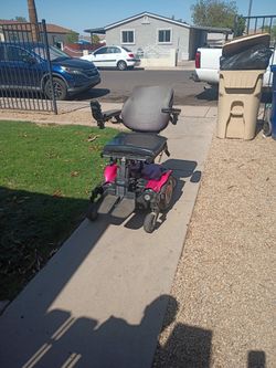 Driving Wheelchair With Charger