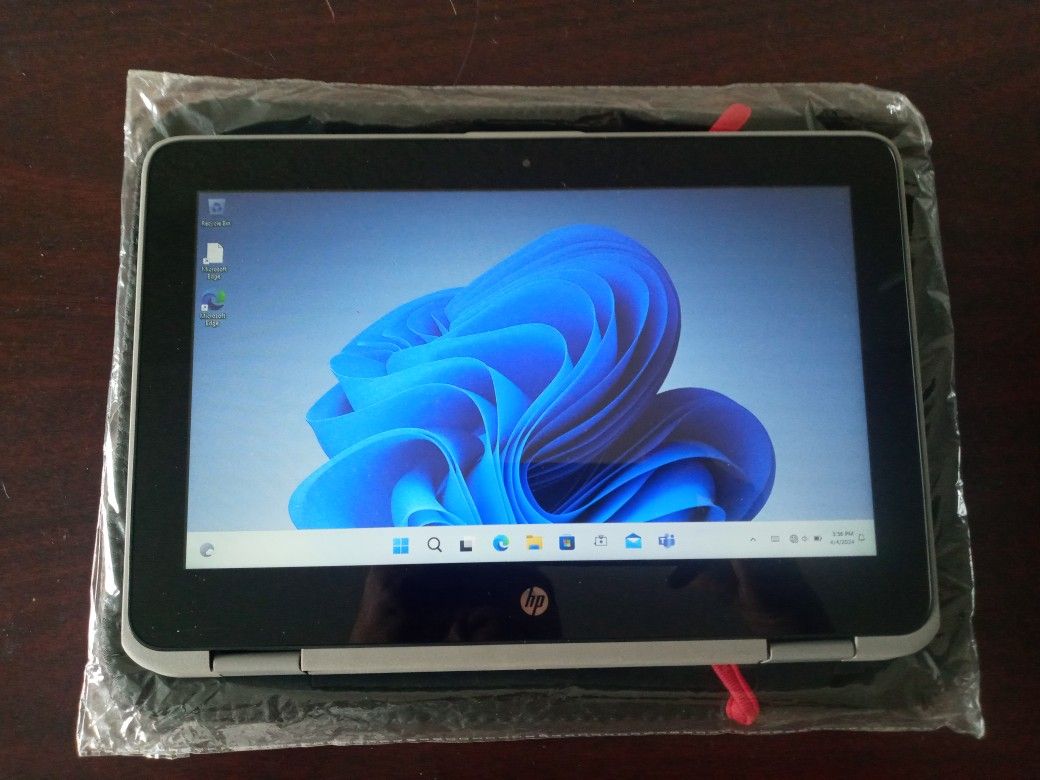 HP ProBook x360 11 G3 EE 2 in 1 Laptop, 11 Inch, 1.1GHz Intel Celeron N4100, 4GB RAM, 128GB SSD, Windows 11 Pro