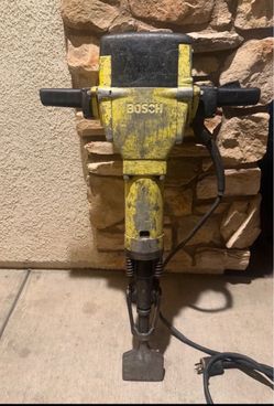 Bosch jackhammer with bit