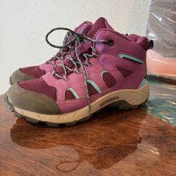 Merrell Hiking Boots Girls Size 5