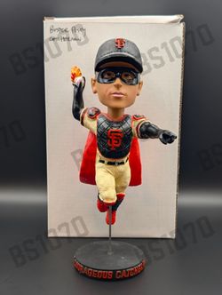 Buster Posey "The Courageous Catcherman" Bobblehead - SF Giants