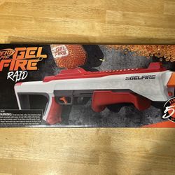 Nerf Gel fire Raid Gun New In Box 