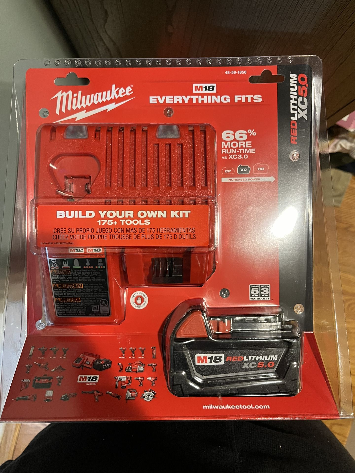 Milwaukee M18 XC Battery And Charger