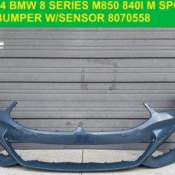 ✅ 2018-2024 BMW 8 SERIES M850 850I 840I Front Bumper (contact info removed) OEM ORIGINAL