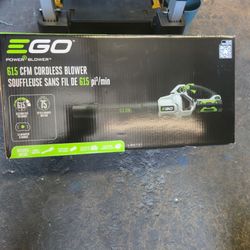 EGO POWER+ 56-volt 615-CFM 170-MPH Battery Handheld Leaf Blower 2.5 Ah Battery and Charger
