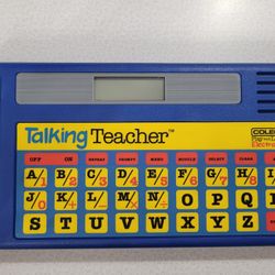 Vintage Talking Teacher Electronic Learning 1985 Coleco 8100 Tiger working