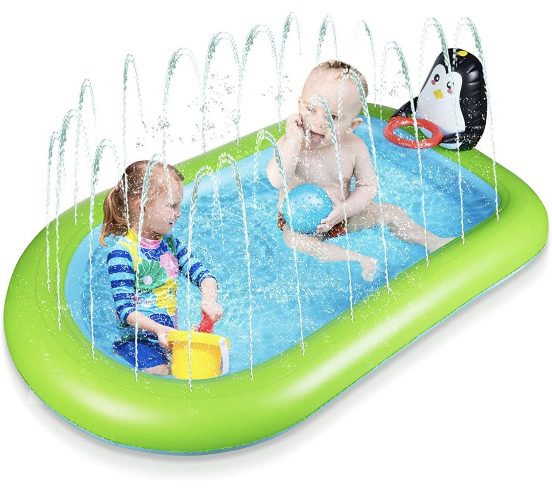 New in Box: Inflatable Water Splash Pad