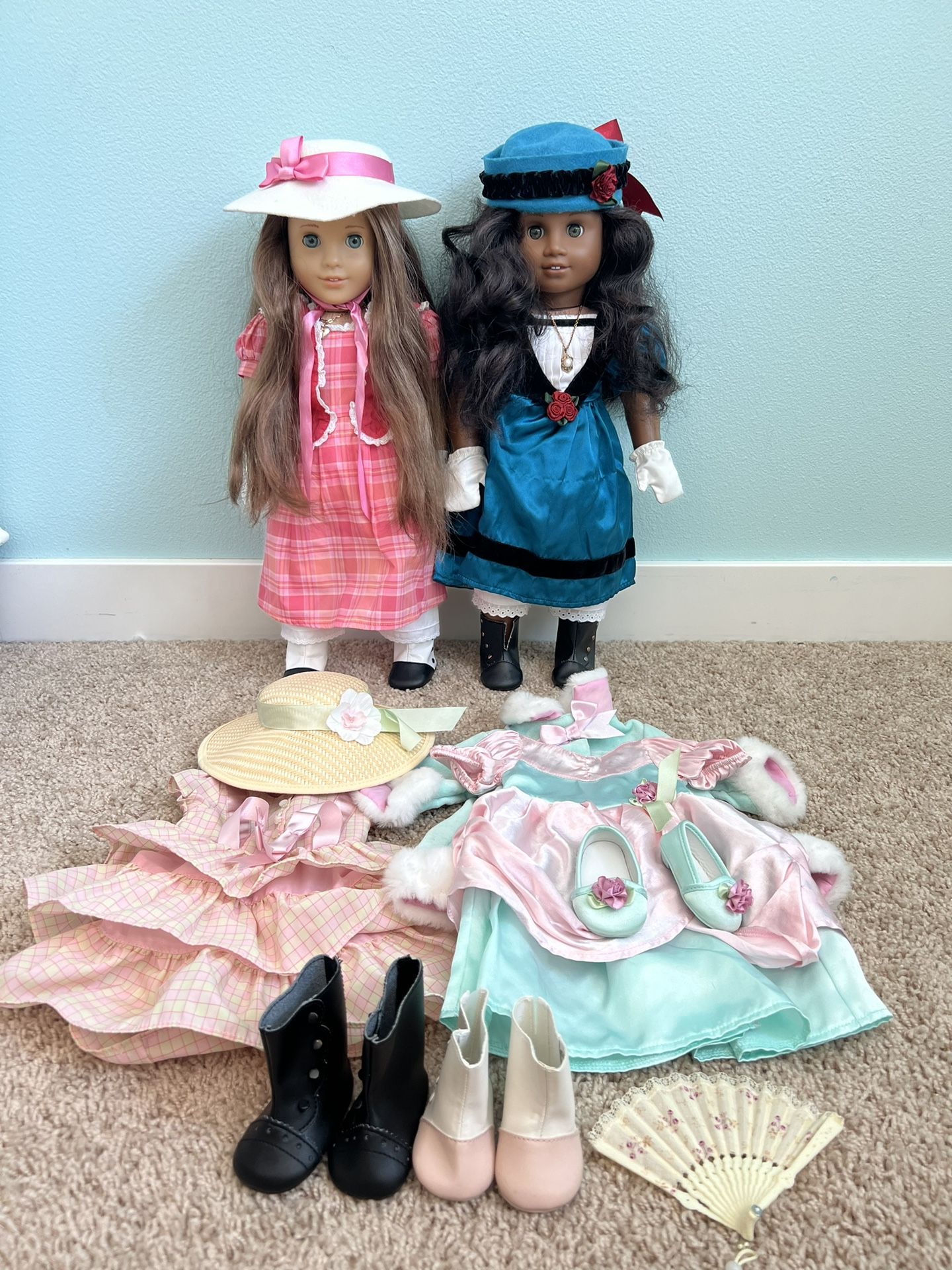 Cecile Rey and Marie Grace Gardener American Girl Doll Collection