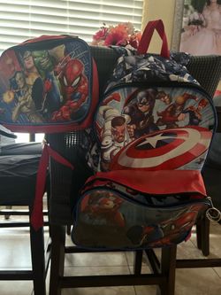 Backpack lunch bag school