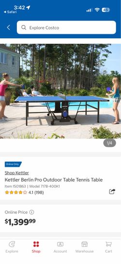 Outdoor professional grade Tennis Table