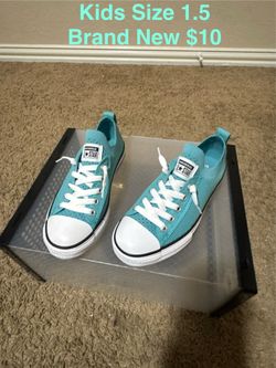 Kids Brand New Converse Shoes/Sneakers Size 1.5y