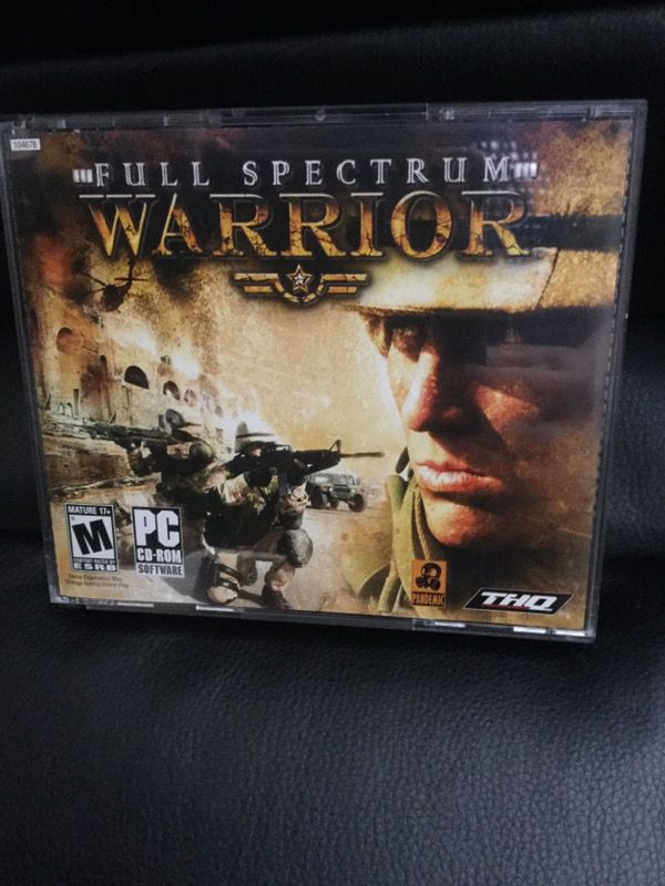 PC Gaming / Full Spectrum WARRIOR 3 Discs in case / Top 10 Military Game 🥇🇺🇸😎