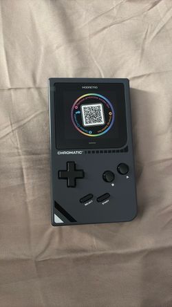 Mod retro black chromatic sapphire screen