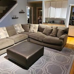 Rooms To Go Couch And Ottoman 