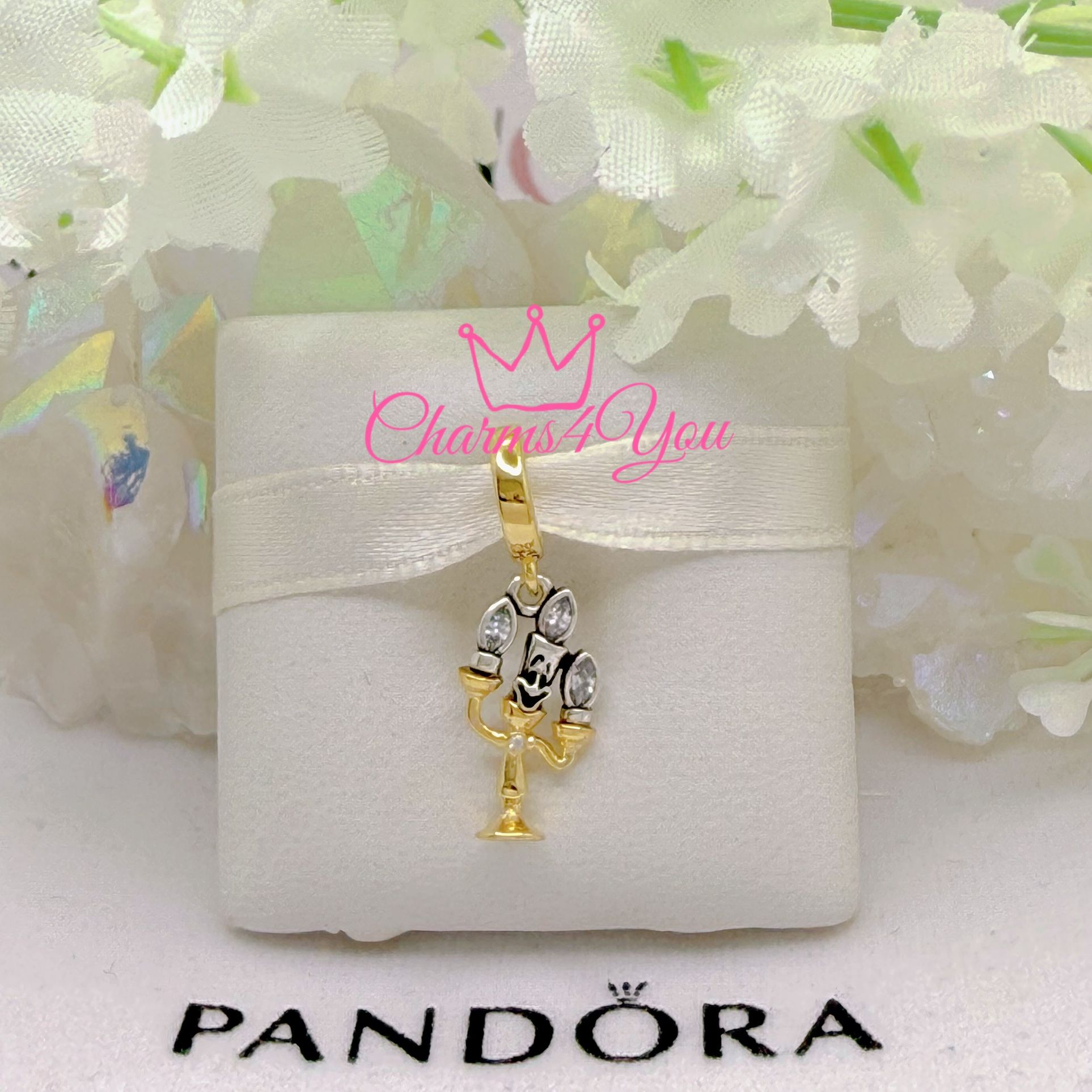 Adorable Charm 925 silver for Pandora moments bracelet.