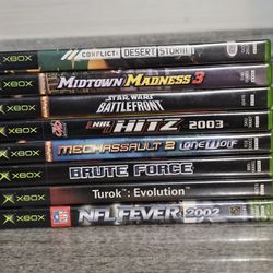 Xbox Game Lot - Star Wars, Hitz And More