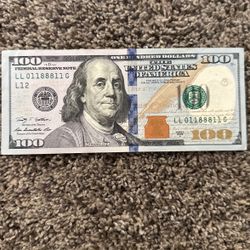 $100 2009A Fancy Serial Number