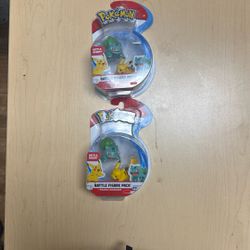 Pokemon Toys Bulbasaur And Pikachu