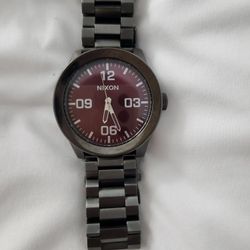 Nixon Take Charge Corporate Watch 100m Stainles Steel