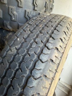 2 load star trailer tires like new load range C