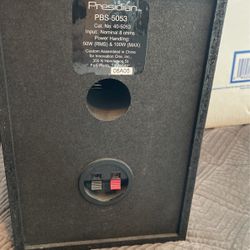 Speakers 6.5” Woofer Bookshelf 2 Way PBS 5053